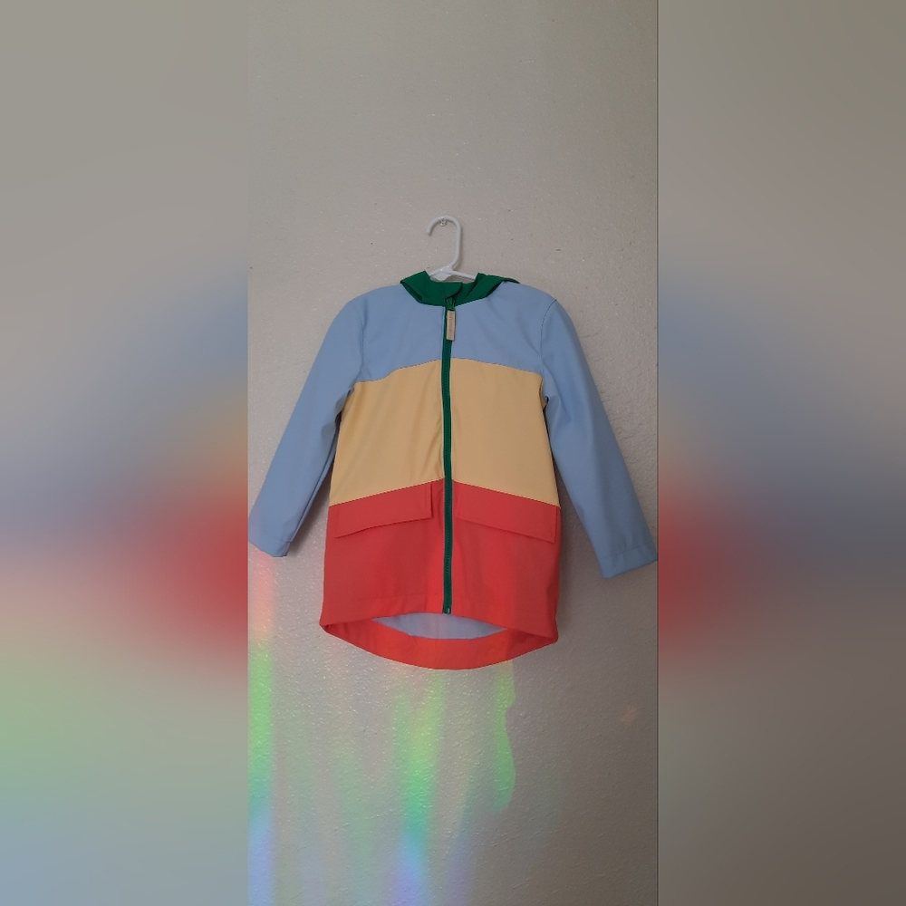 Cat & Jack caterpillar rain coat
